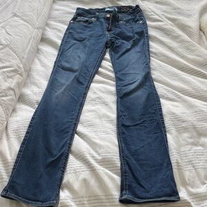 7 For All Mankind Indigo Boot Cut Jeans